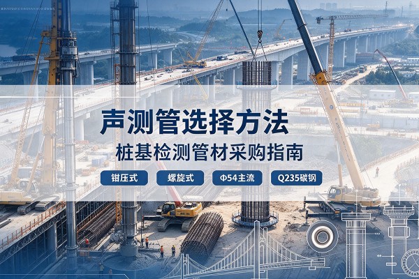 七里河声测管选型标准